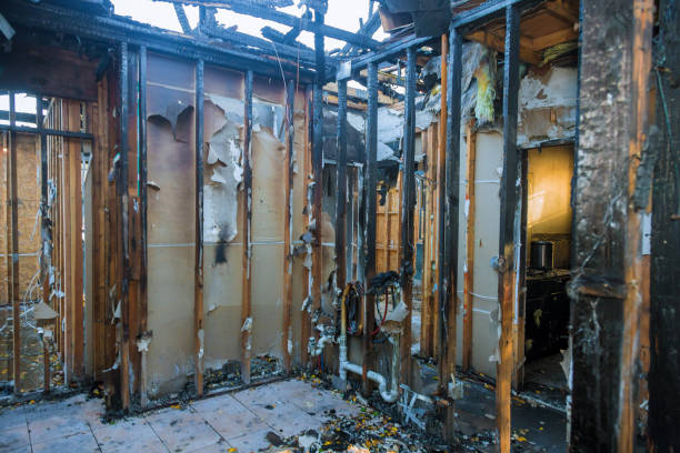 Professional Fire Board Up technician working in Adamstown, MD